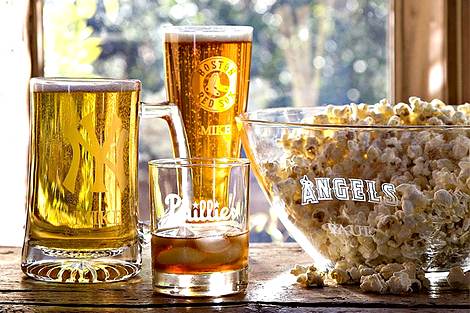 MLB Glassware