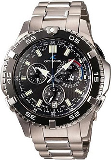 Oceanus 5-Motor Solar Atomic Chronograph