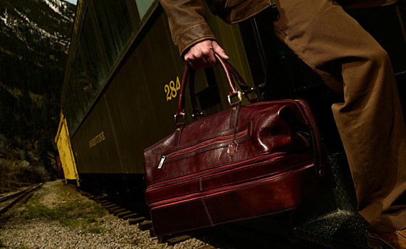 Indiana Leather Adventure Duffel
