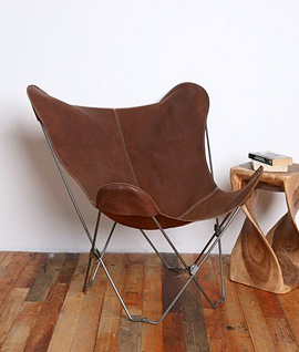 Leather Butterfly Chair