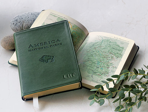 Orvis Leather-Bound Atlas and Guides