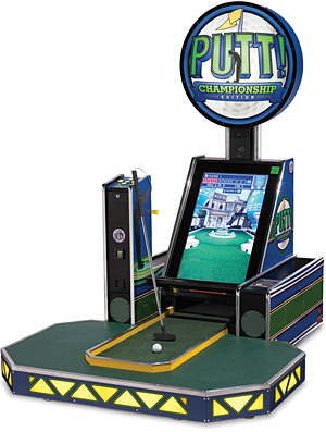 Putt Arcade Golf Machine