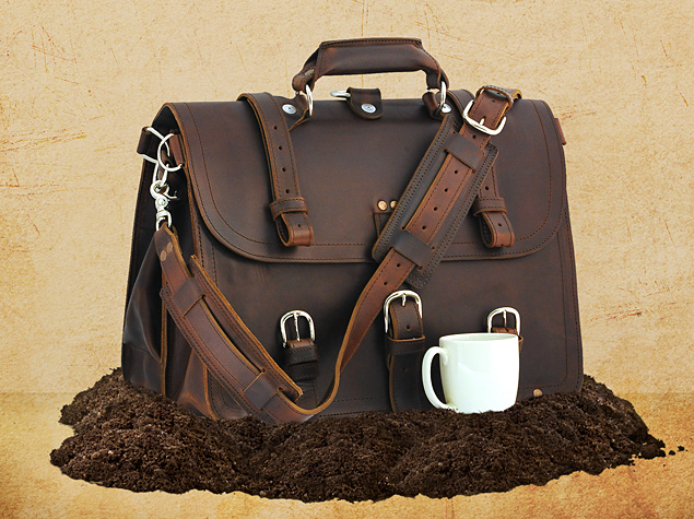Saddleback Briefcase