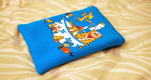 Hello Rewind Recycled T-Shirt Laptop Sleeves