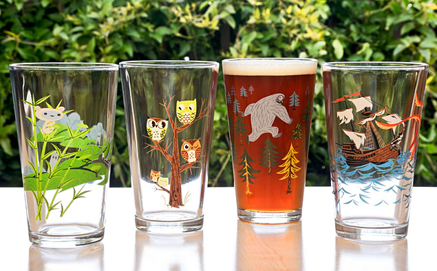 Gama-Go Pint Glass Four Pack