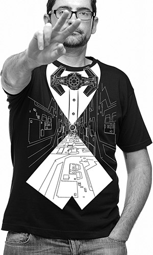 Bow TIE Tuxedo Shirt