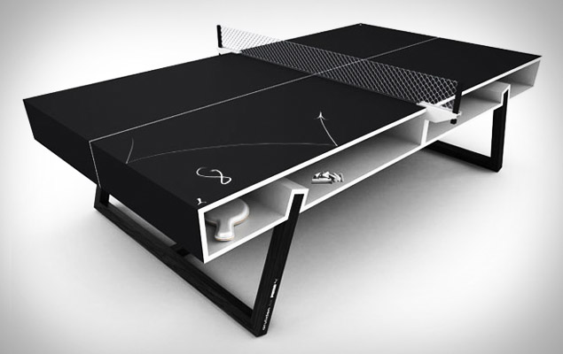 Puma Chalk Ping Pong Table
