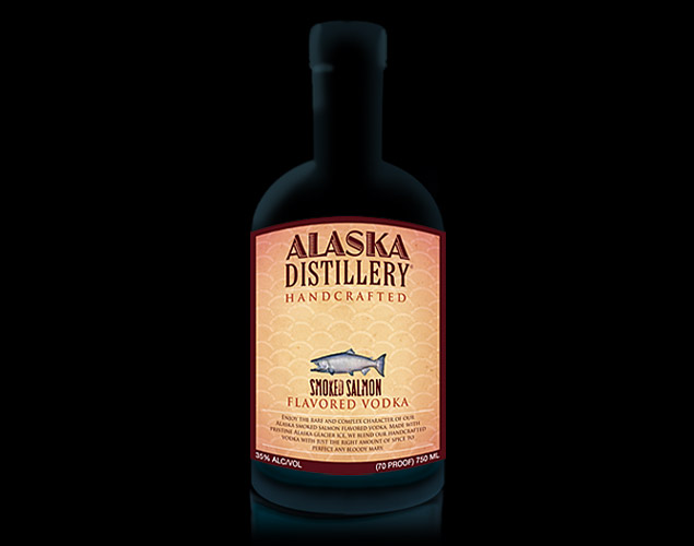 Smoked Salmon Vodka