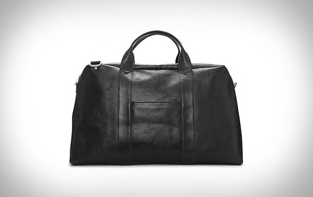 Jack Spade Mill Leather Wayne Duffle