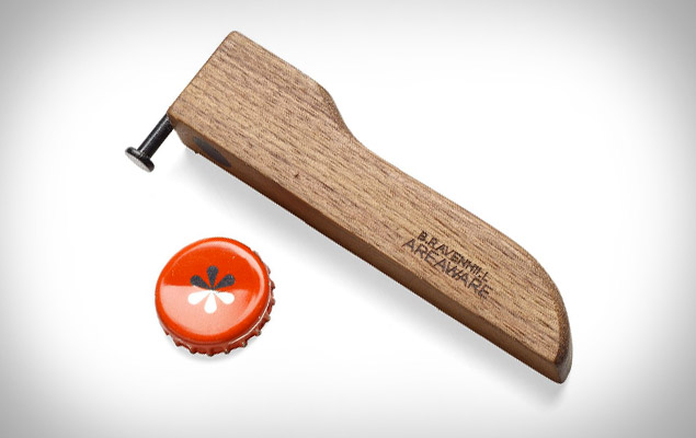 Areaware Wooden Bottle Opener