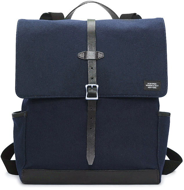 Jack Spade Wool Felt Boot Pack