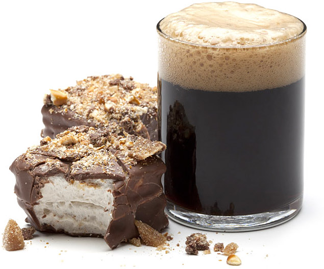 Beer & Pretzel Marshmallows