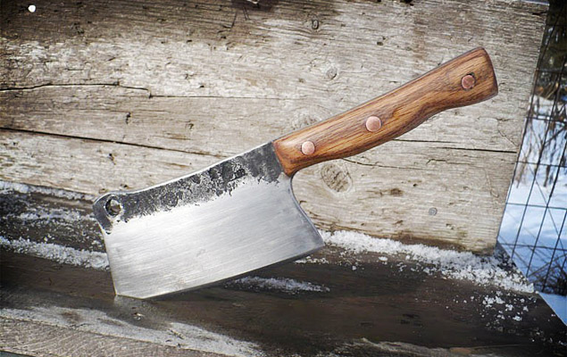 Hand-Forged Cleaver