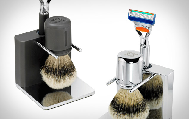 TwinLuxe Chrome Edition Shave Set