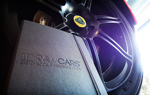 I Draw Cars Sketchbook & Reference Guide