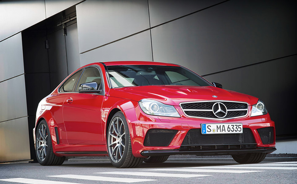 2012 Mercedes c63 amg coupe black series #3