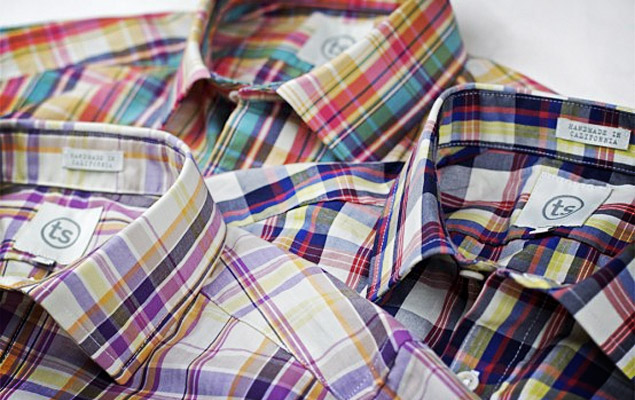 Taylor Stitch California Madras Shirts