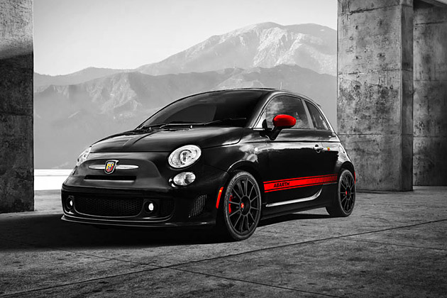 And it's name is the Fiat 500 Abarth TBA Faithful to the small but 