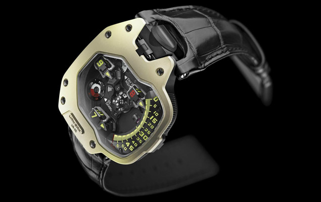 Urwerk UR-110 ZrN Torpedo Watch