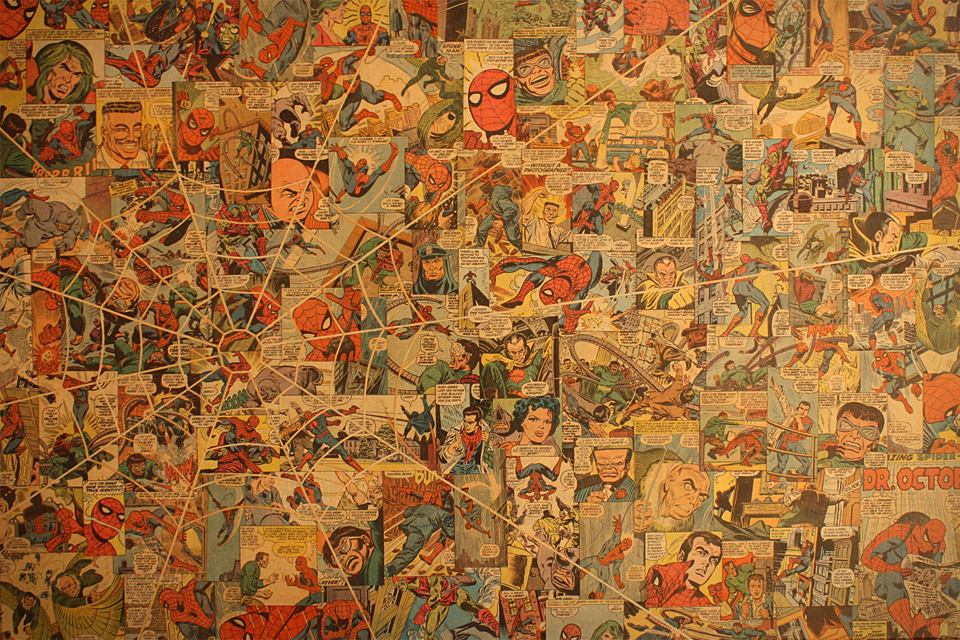 Comic Collage Art