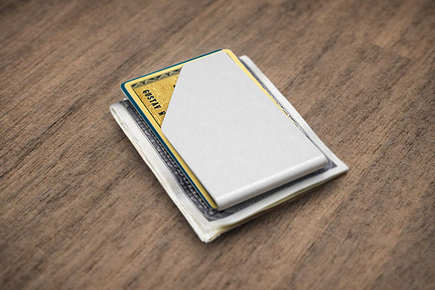 Human Republic Slim Money Clip Wallet