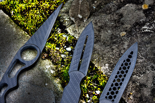 Carbon Fiber Daggers