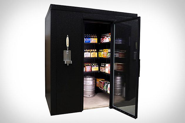Brew Cave Walk-In Beer Cooler & Kegerator