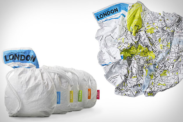 Crumpled City Maps