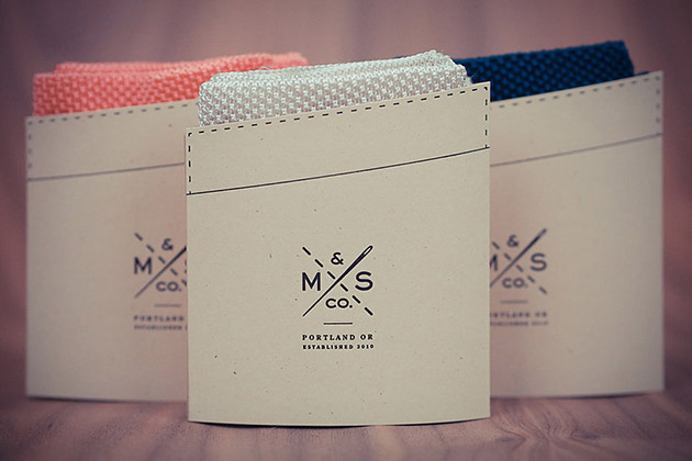 MS & Co. Silk Knit Pocket Squares