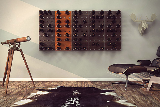 Stact Modular Wine Wall