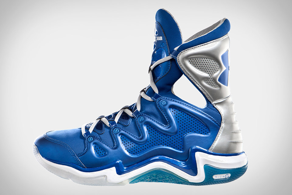 blue under armour high tops