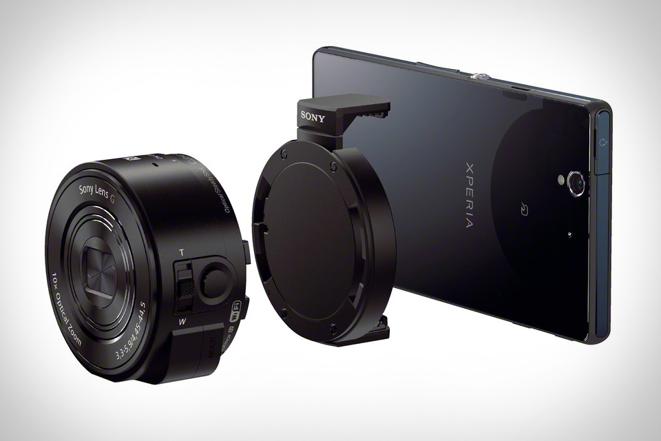 Sony Cyber-Shot QX Lens Cameras | Uncrate