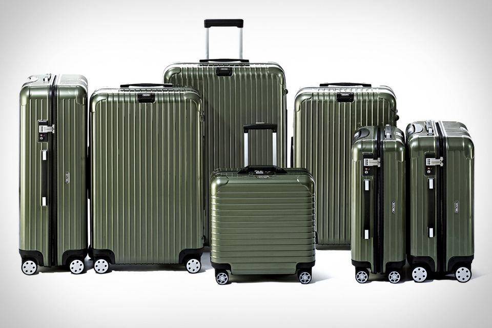 rimowa style suitcase