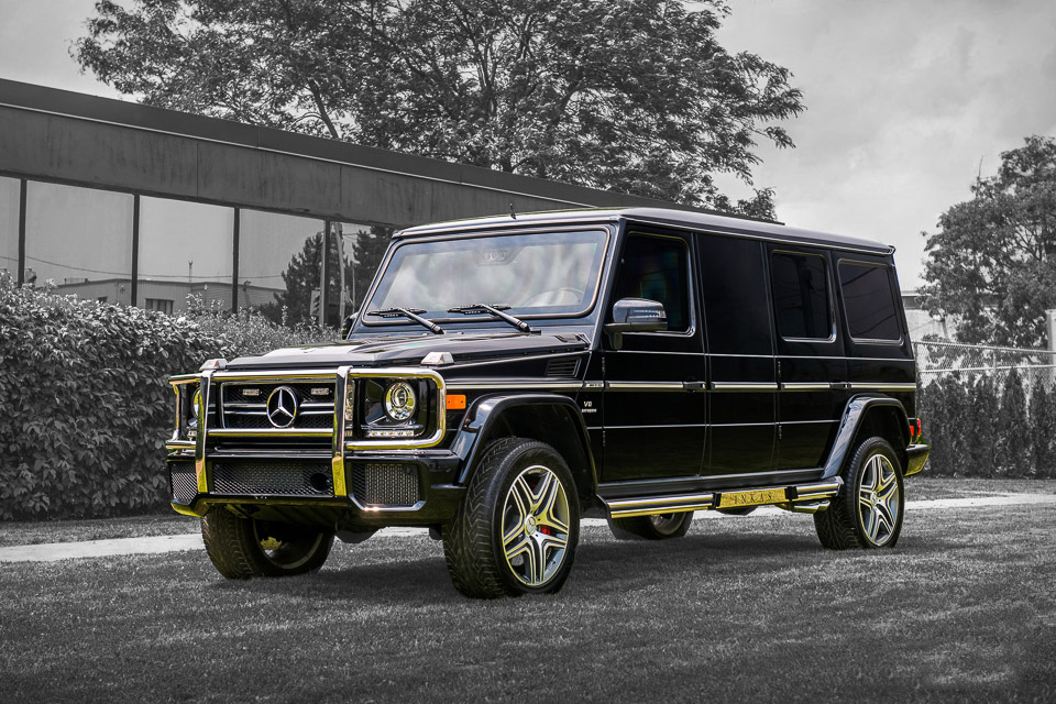 Inkas Mercedes-Benz G63 AMG Armored Limo