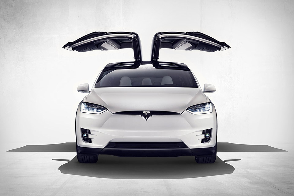 Inspiration: Tesla Model X via Uncrate