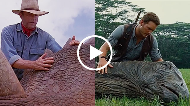 Jurassic Park Vs Jurassic World On 