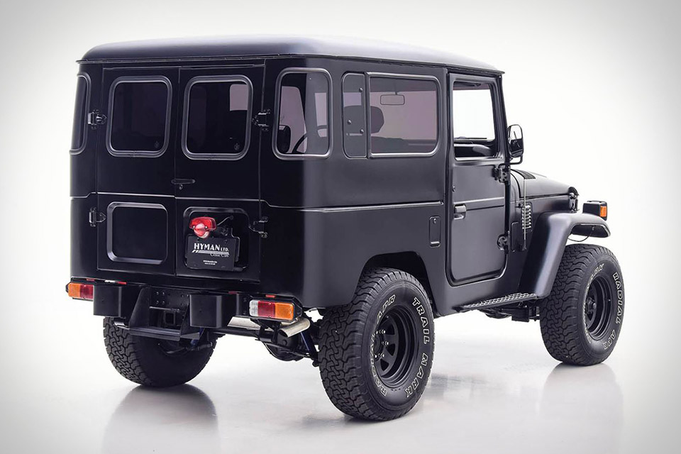 Matte Black 1979 Toyota Fj40 Land Cruiser Uncrate