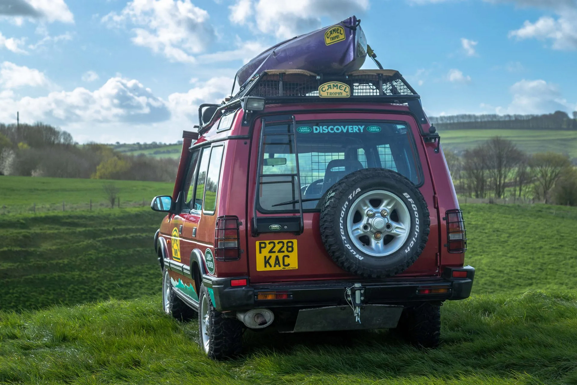 1996 Land Rover Discovery Camel Trophy Support Vehicle Uncrate