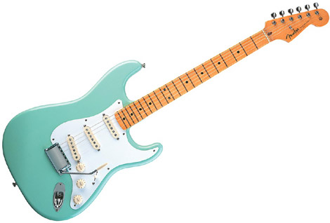 Seafoam Green Stratocaster