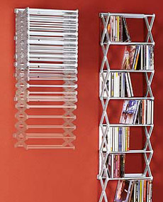 Accordian CD Holder