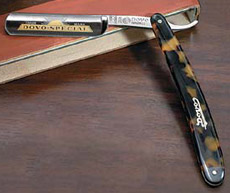 DOVO Tortoise Shell Straight Razor