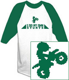 Excitebike 'I Do My Own Stunts' T-Shirt