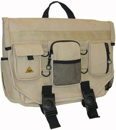 Hamptons Canvas Messenger Bag