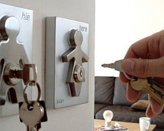 His & Hers Key Holders