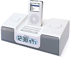 iHome iPod alarm clock