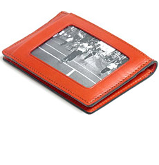 Jack Spade Bridle Leather Single Fold Wallet