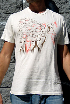 Momimomi Design 100 Birds T-Shirt