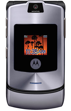Motorola RAZR V3i with iTunes