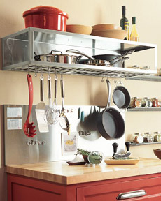 Kitchen Signs on Pottery Barn Stainless Steel Kitchen Collection Uncrate