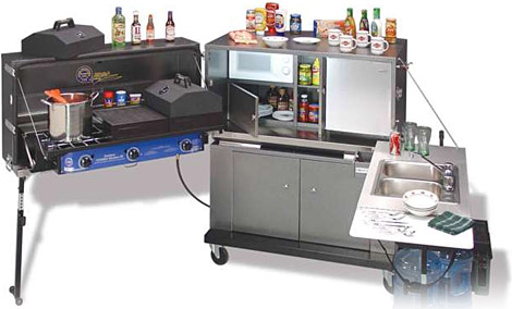 Kitchen on Ultimate Tailgate And Outdoor Kitchen   Uncrate